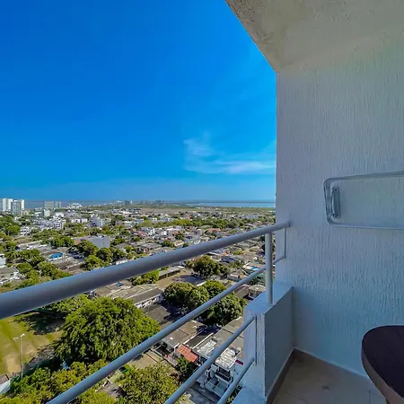 Apartamento View 17, Modern, 5 Min From Rafael Nuñez Airport *