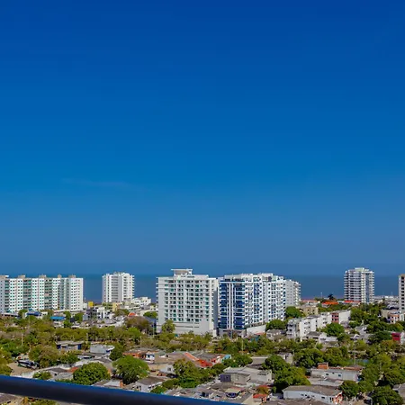 View 17, Modern, 5 Min From Rafael Nuñez Airport * Cartagena