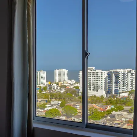 View 17, Modern, 5 Min From Rafael Nuñez Airport Apartamento