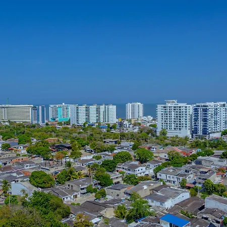 View 17, Modern, 5 Min From Rafael Nuñez Airport Apartamento